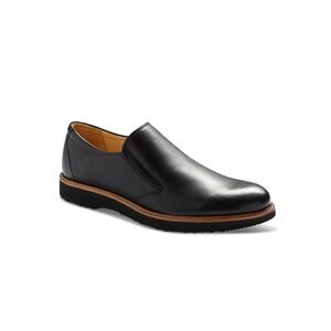 Samuel Hubbard Men Black Leather Slip On Loafers Vibram Sole Sz 10.5 Career $275